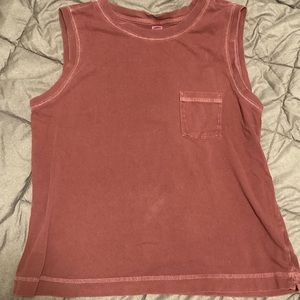 Burgundy Tank Top